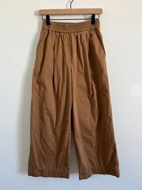 Weekend Max Mara Wide Leg Pants in Camel